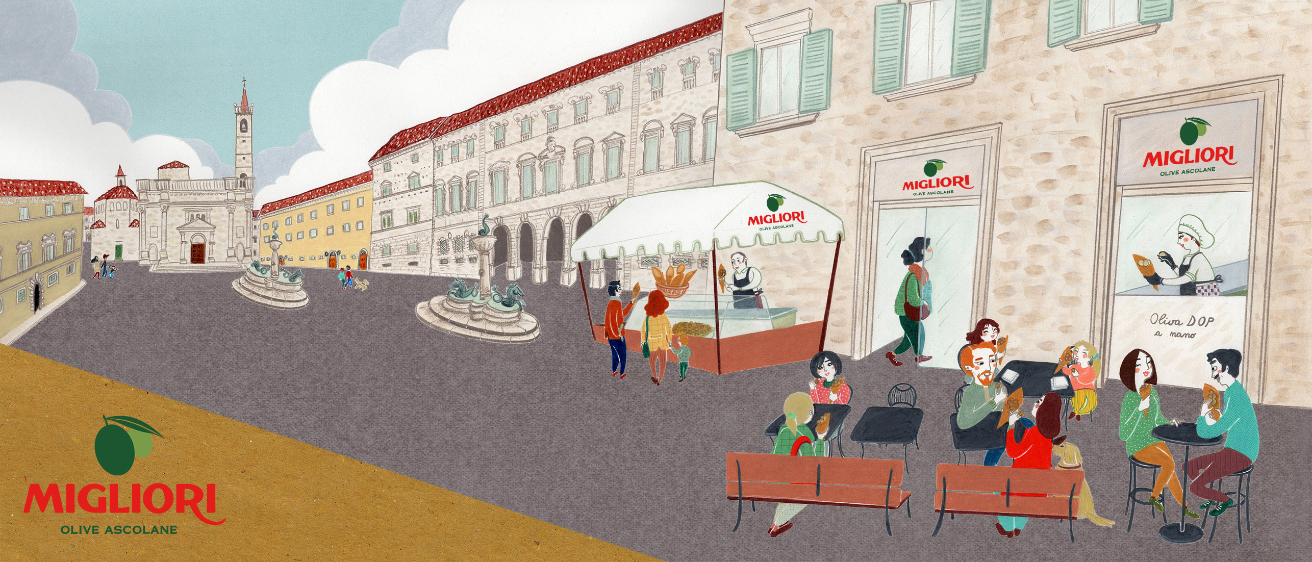 pia taccone Migliori piazza Arringo